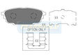 Brake Pads Rear Fits Ford Laser Kn 1.8 3/99 On, Mazda 323, Astina Bj 1.8 TG1359N - Transgold | Universal Auto Spares