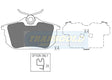 Brake Pads Rear Fits Volvo S40 1.8, 2.0 4D Sedan Feb 98 On TG1382N - Transgold | Universal Auto Spares