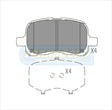 Brake Pads Front Fits Corolla Ae111, Ae115 1999 On TG1392N - Transgold | Universal Auto Spares