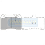 Brake Pads Front Fits Mercedes Benz E320,sclass,e420,e300,e280 TG13394N - Transgold | Universal Auto Spares