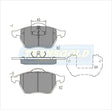 Brake Pads Front Fits Audi Tt 1.8 1999 0N TG1401N - Transgold | Universal Auto Spares