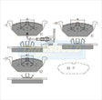 Brake Pads Front Fits Volkswagen Golf 2000 On TG1405N - Transgold | Universal Auto Spares