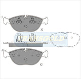 Brake Pads Front Fits Mercedes Benz E430,E320,E280, Audi Rs4, BMW Z8, 7 Series TG1408N - Transgold | Universal Auto Spares