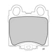 Brake Pads Rear Fits Lexus Gs300 1993 - On, Gs400 1998 On TG1416N - Transgold | Universal Auto Spares