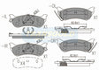Brake Pads Rear Fits Mercedes Ml320 Sep 98 On, Ml430 Mar 99-01 TG1417N - Transgold | Universal Auto Spares