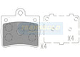 Brake Pads Rear Fits Mercedes C-Class 93 On TG1418N - Transgold | Universal Auto Spares