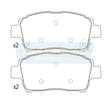 Brake Pads Front Fits T/Celica Gt1.8 (USA) 2000 On,T/Ascent Zze122R1.8 Dec01,T, Prius4 Dsedan1.5 TG1422N - Transgold | Universal Auto Spares