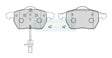 Brake Pads Front Fits Audi A4 2.4,2.8 2001 On, A6 2.4,2.8 2001 On TG1427N - Transgold | Universal Auto Spares