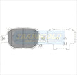 Brake Pads Front Fits Toyota Celica, Corolla Zzt231R Sx 2D 1.8 Nov 99 On TG1431N - Transgold | Universal Auto Spares