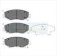 Brake Pads Front Fits Honda Crv 02-On Honda Accord Euro 03 On DB1481 TG1481N - Transgold | Universal Auto Spares