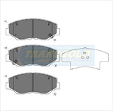 Brake Pads Front Fits Honda Crv 02-On Honda Accord Euro 03 On DB1481 TG1481N - Transgold | Universal Auto Spares