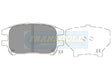 Brake Pads Front Fits Lexus RX300 02-03 TG1494N - Transgold | Universal Auto Spares