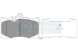 Brake Pads Front Fits Lexus Ls430 Sedan 2001 On TG1496N - Transgold | Universal Auto Spares
