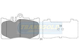 Brake Pads Front Fits Lexus Ls430 Sedan 2001 On TG1496N - Transgold | Universal Auto Spares