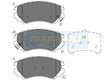 Brake Pads Front Fits Hyundai Tiburon 2002 On TG1504N - Transgold | Universal Auto Spares