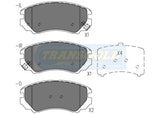 Brake Pads Front Fits Hyundai Tiburon 2002 On TG1504N - Transgold | Universal Auto Spares