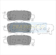 Brake Pads Rear Fits Nissan X-trail Wagon 2.4L 2001 On TG1509N - Transgold | Universal Auto Spares