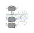 Brake Pads Front Fits Holden Astra 2001-On TG1510N - Transgold | Universal Auto Spares
