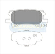 Brake Pads Rear Fits Lexus Rx330 Apr03 Wagon TG1518N - Transgold | Universal Auto Spares