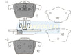 Brake Pads Rear Fits Volvo Xc90 07/03-on 2.5L T/wag/ 2.4,3.0L T6 4.4L V8 4D Wagon TG1659N - Transgold | Universal Auto Spares