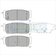 Brake Pads Rear Fits Kia Sorrento 03-on 3.5L TG1673N - Transgold | Universal Auto Spares