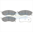 Brake Pads Front Fits Mercedes Benz MB Van Mb100 01/01-01/10, Mb140 01/05-01/10 TG1710N - Transgold | Universal Auto Spares