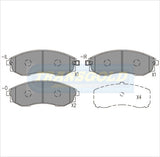 Brake Pads Front Fits Mercedes Benz MB Van Mb100 01/01-01/10, Mb140 01/05-01/10 TG1710N - Transgold | Universal Auto Spares