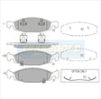 Brake Pads Front Fits Jeep Cherokee 2000 On TG1715N - Transgold | Universal Auto Spares