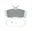 Brake Pads Front Fits Nissan Pulsar N16 00-06 Lucas Caliper TG1761 - Transgold | Universal Auto Spares