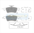 Brake Pads Rear Fits Holden Vectra Zc 99-On, Saab 9-3 Nov03-On DB1763 TG1763 - Transgold | Universal Auto Spares
