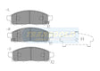Brake Pads Front Fits Mitsubishi Triton 2.4,3.0L V6,2.8L Td 04-06, Ml 4X4,4X2, 2.5,3.2L 06-10 TG1774N - Transgold | Universal Auto Spares