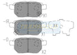 Brake Pads Rear Fits Ford, Toyota Corolla 1.6,1.8G/E 4D 08-Now, ZRE152 05/07-Now, Yaris TG1786N - Transgold | Universal Auto Spares