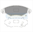 Brake Pads Front Fits Peugeot 206 Seriesall Exc.2.0,2.0Gt 98-00, Renault Kangoo 1.8fwd 04-Now TG1806N - Transgold | Universal Auto Spares
