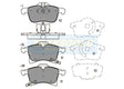 Brake Pads Front Fits Holden Astra Ah 2005-On Front FDB1640 (DB1808) TG1808 - Transgold | Universal Auto Spares