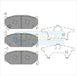 Brake Pads Front Fits Suzuki Swift 1.5 Vvti, 1.6 Sport 2005-Now TG1818N - Transgold | Universal Auto Spares