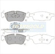 Brake Pads Front Fits BMW 1-3 Series 04-On TG1833N - Transgold | Universal Auto Spares