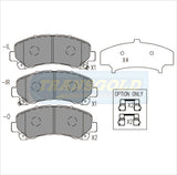 Brake Pads Front Fits Isuzu Dmax, Colorado TG1841N - Transgold | Universal Auto Spares