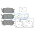 Brake Pads Front Fits Hyundai Tiburon 04-05 TG1863N - Transgold | Universal Auto Spares