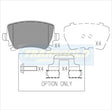 Brake Pads Rear Fits Volkswagen Golf V, Jetta, Passat, Caddy, Audi A3 04-On TG1865N - Transgold | Universal Auto Spares