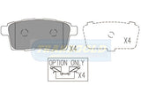 Brake Pads Rear Fits Mazda Cx-7 11/06-08 Er 2.3L Wagon, Cx-9 12/07-08 3.7L V6 Wagon TG1917N - Transgold | Universal Auto Spares