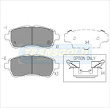 Brake Pads Front Fits Daihatsu Sirion 08-Now, Ford Fiesta 01/09-09/10, Mazda 2 07-Now Hatch TG1941N - Transgold | Universal Auto Spares