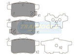 Brake Pads Front Fits Honda Accord 08-On 3.4L, 2.4L TG1953N - Transgold | Universal Auto Spares