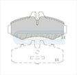 Brake Pads Front Fits Mercedes Vito 100 Series 96-03 (Bosch) TG1986 - Transgold | Universal Auto Spares