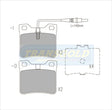 Brake Pads Rear Fits Peugeot 605 Series 89-99 607 Series 01-05, Mercedes Benz Vito 96-03 TG1988N - Transgold | Universal Auto Spares