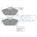 Brake Pads Front Fits Renault 93-03, Laguna, Megane TG2027N - Transgold | Universal Auto Spares