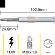 Glow Plug CITROEN MERCEDES BENZ TGP001 - TRIDON