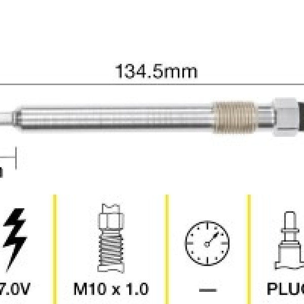 Glow Plug BMW N57 N57 M57 TGP004 - TRIDON