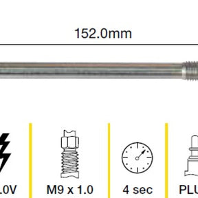 Glow Plug ALFA ROMEO FIAT HOLDEN SAAB TGP005 - TRIDON
