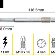 Glow Plug CITROEN FIAT PEUGEOT TGP011 - TRIDON