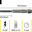 Glow Plug BMW LANDROVER RANGE ROVER TGP013 - TRIDON